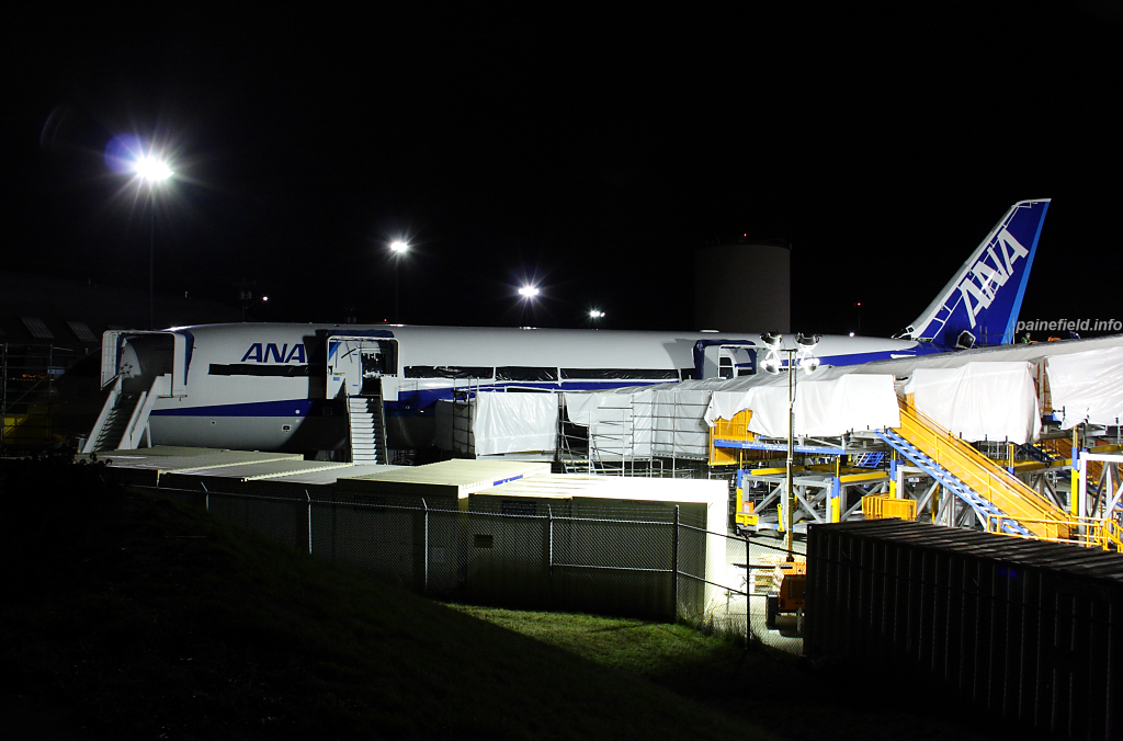 ANA 787 at Paine Field
